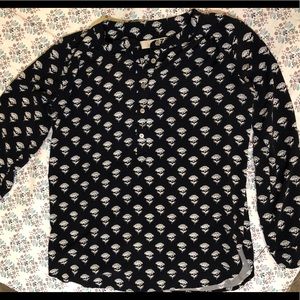 LOFT  long sleeve shirt XS